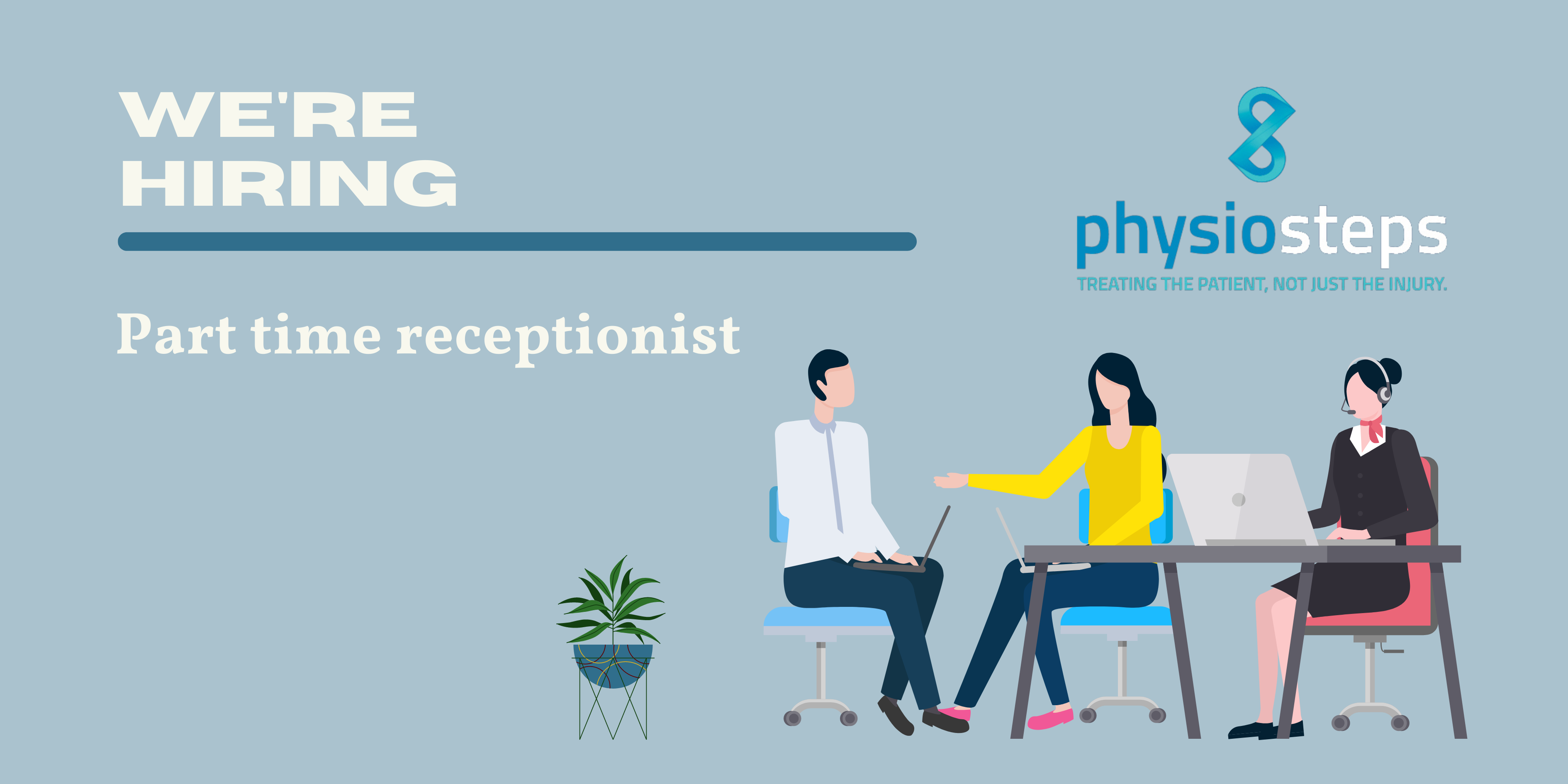 Vacancy Part Time Receptionist Physiosteps